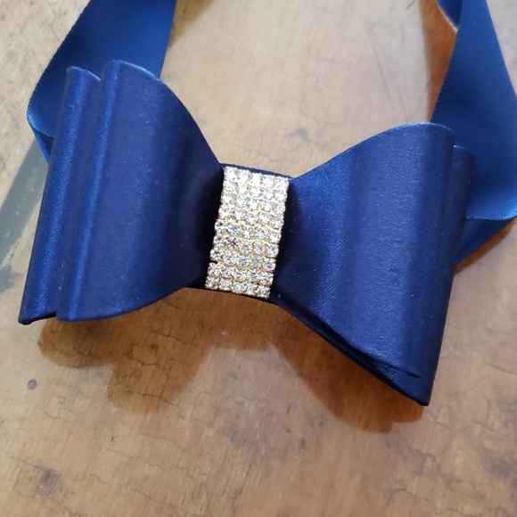 NAVY BLUE SATIN BELTS 💙 - Picture 2 of 3